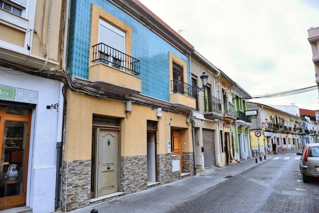 Ferienwohnung Acogedor Duplex Con Terraza Interior En La Playa Valencia Exterior foto