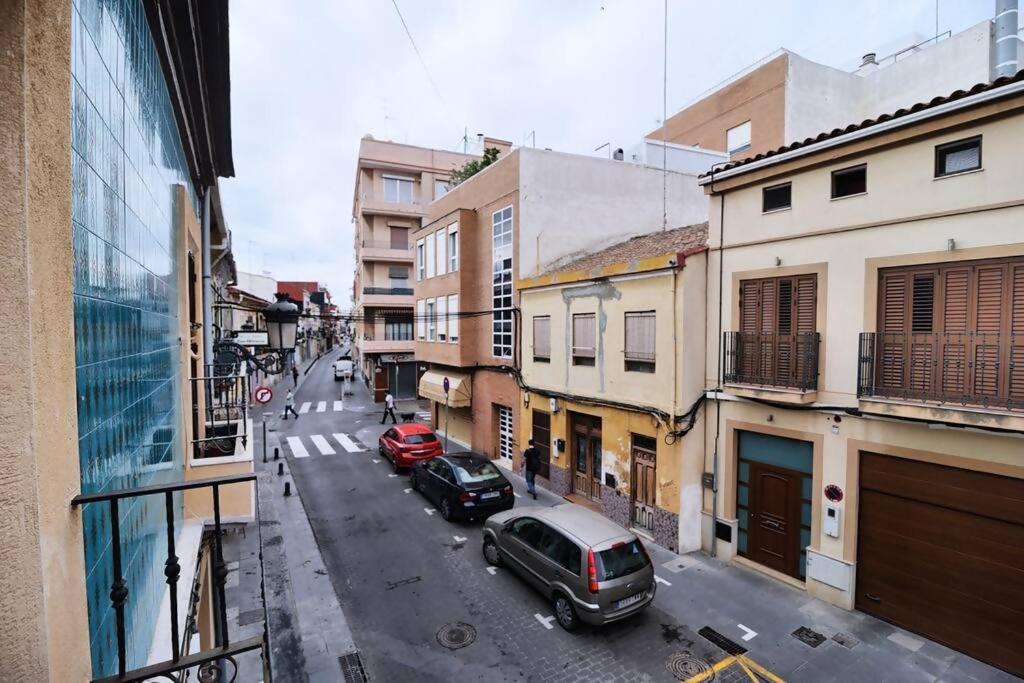 Ferienwohnung Acogedor Duplex Con Terraza Interior En La Playa Valencia Exterior foto