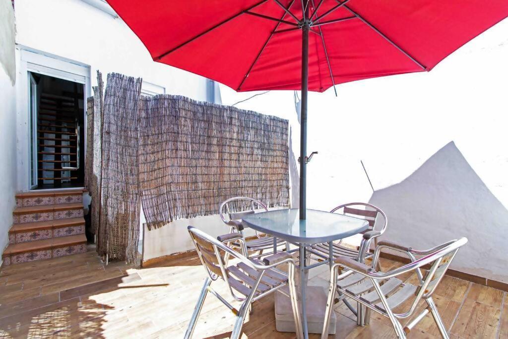 Ferienwohnung Acogedor Duplex Con Terraza Interior En La Playa Valencia Exterior foto